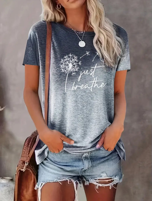 Just Breathe Woman’s T-Shirt