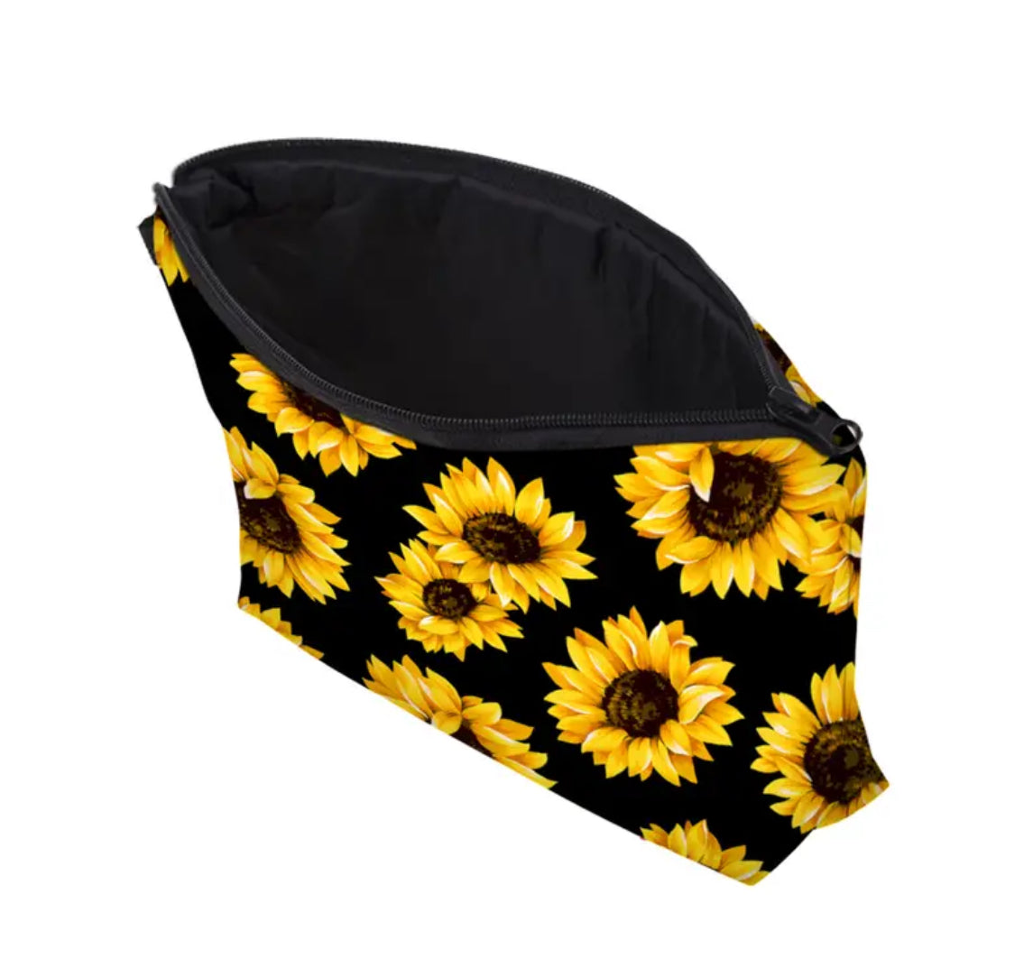 Sunflower Cosmetic Bag