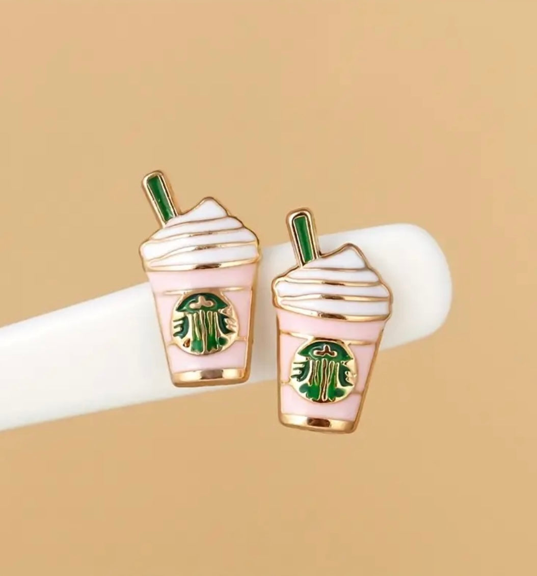 Adorable Coffee Earrings