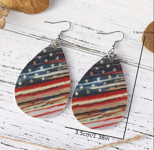 Festive 4th of July Earrings