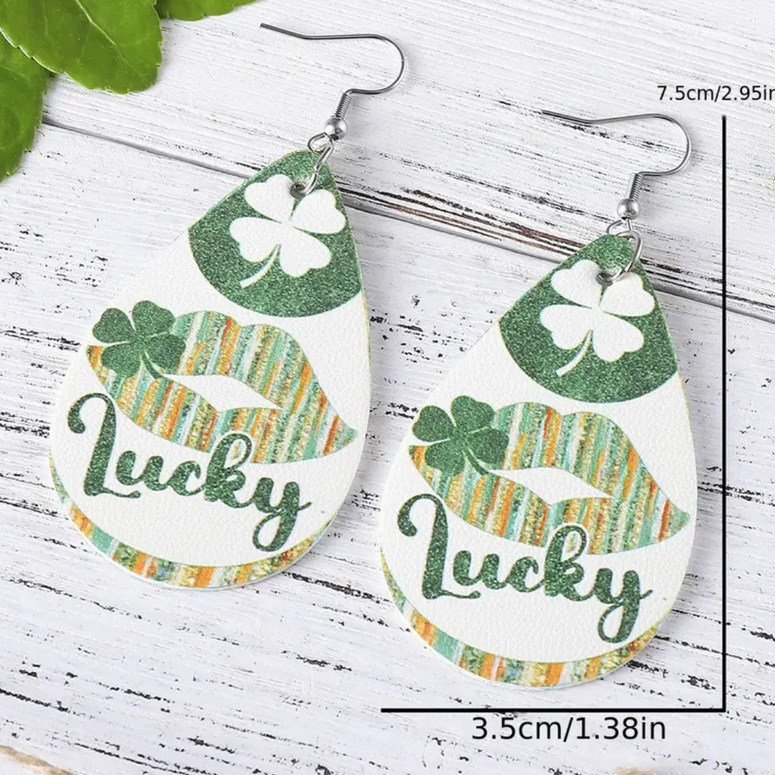 St. Patrick’s Day Lucky Earrings