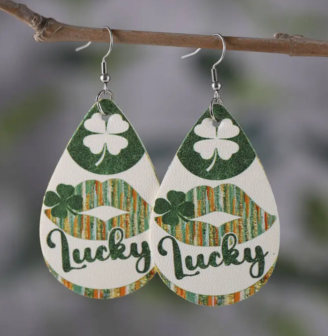 St. Patrick’s Day Lucky Earrings
