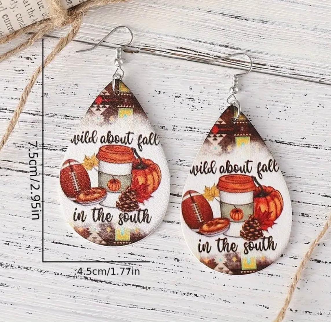 .Wild About Fall in the South Earrings