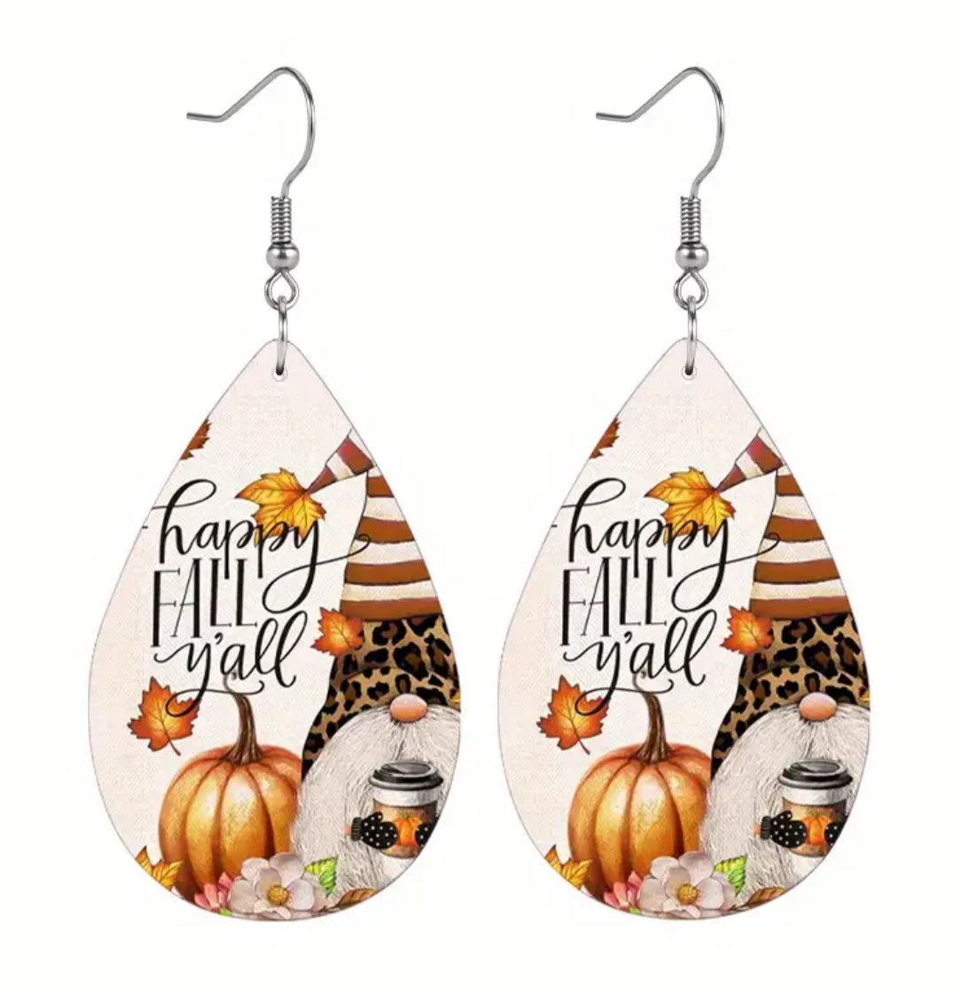 .Happy Fall Y’all Earrings