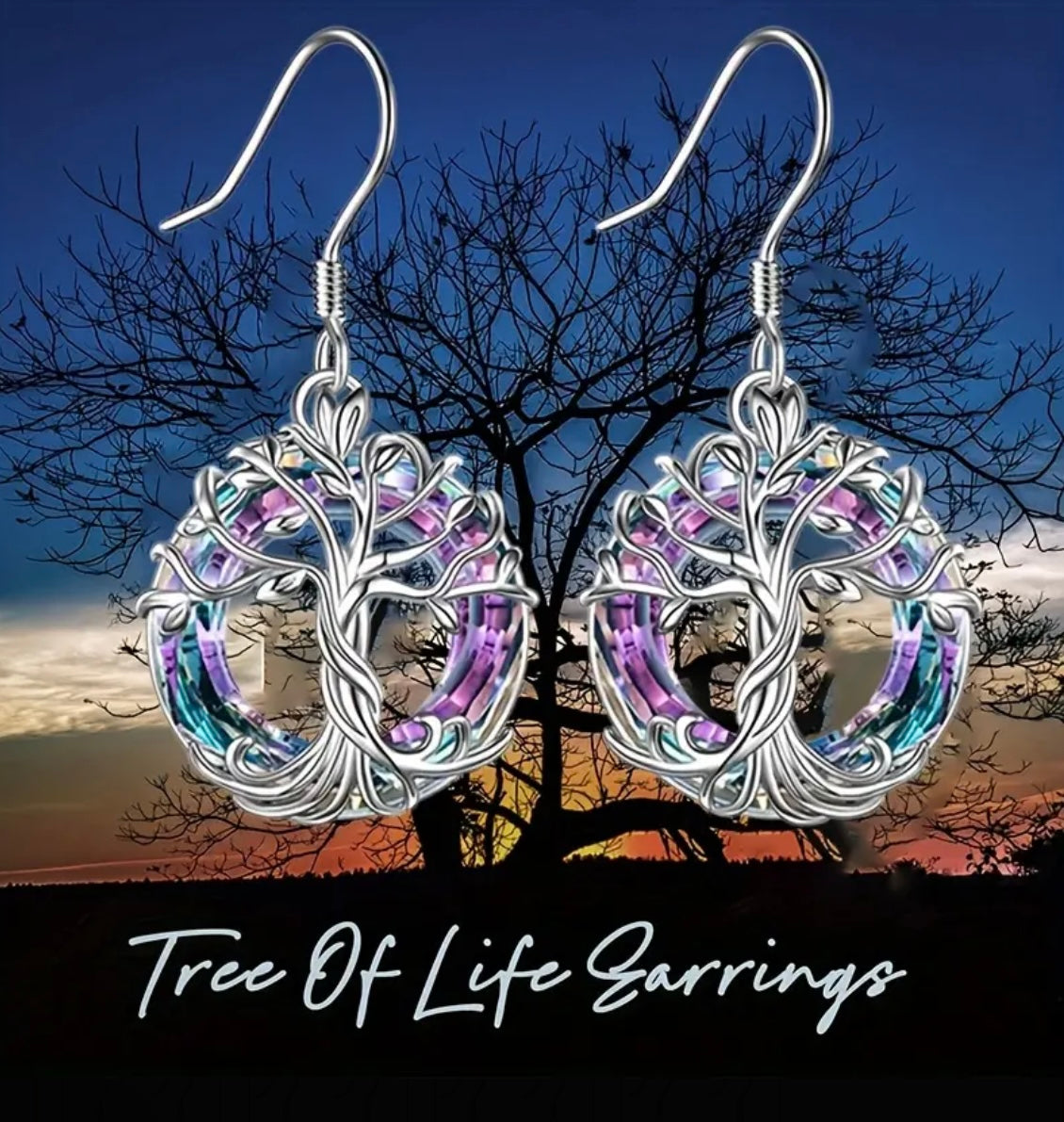 Beautiful Tree of Life Earrings