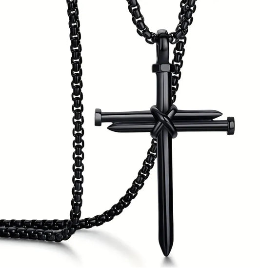 Cross of Nails Necklace