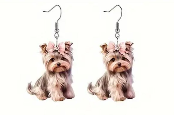 Cute Small Animal Acrylic Earrings