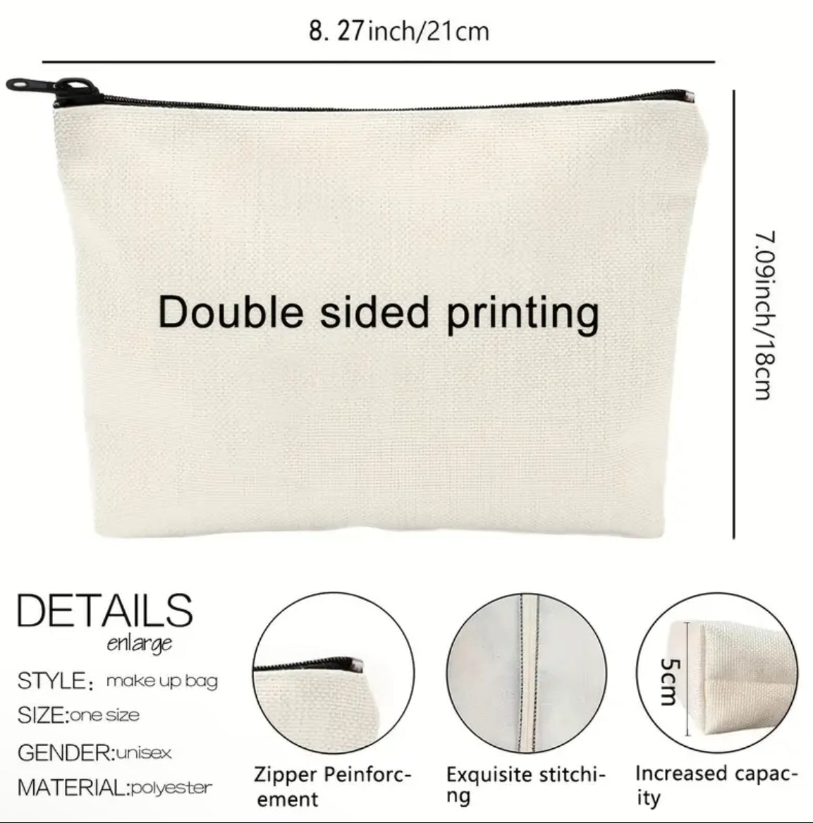 Friendship Zipper Pouch