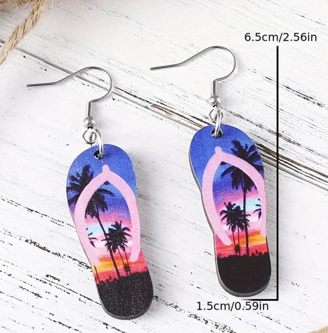 Cute Sandal Earrings