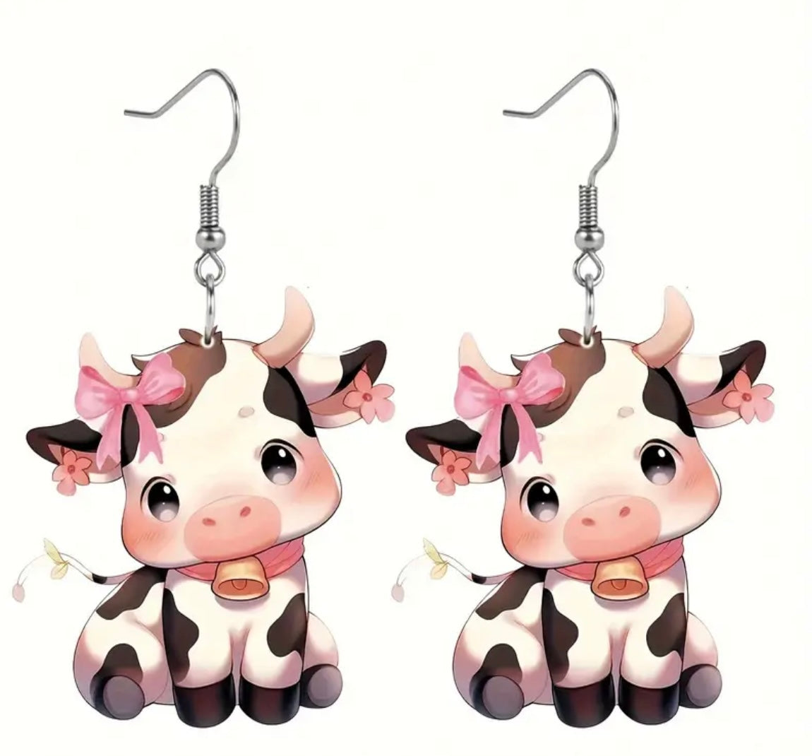 Cute Small Animal Acrylic Earrings