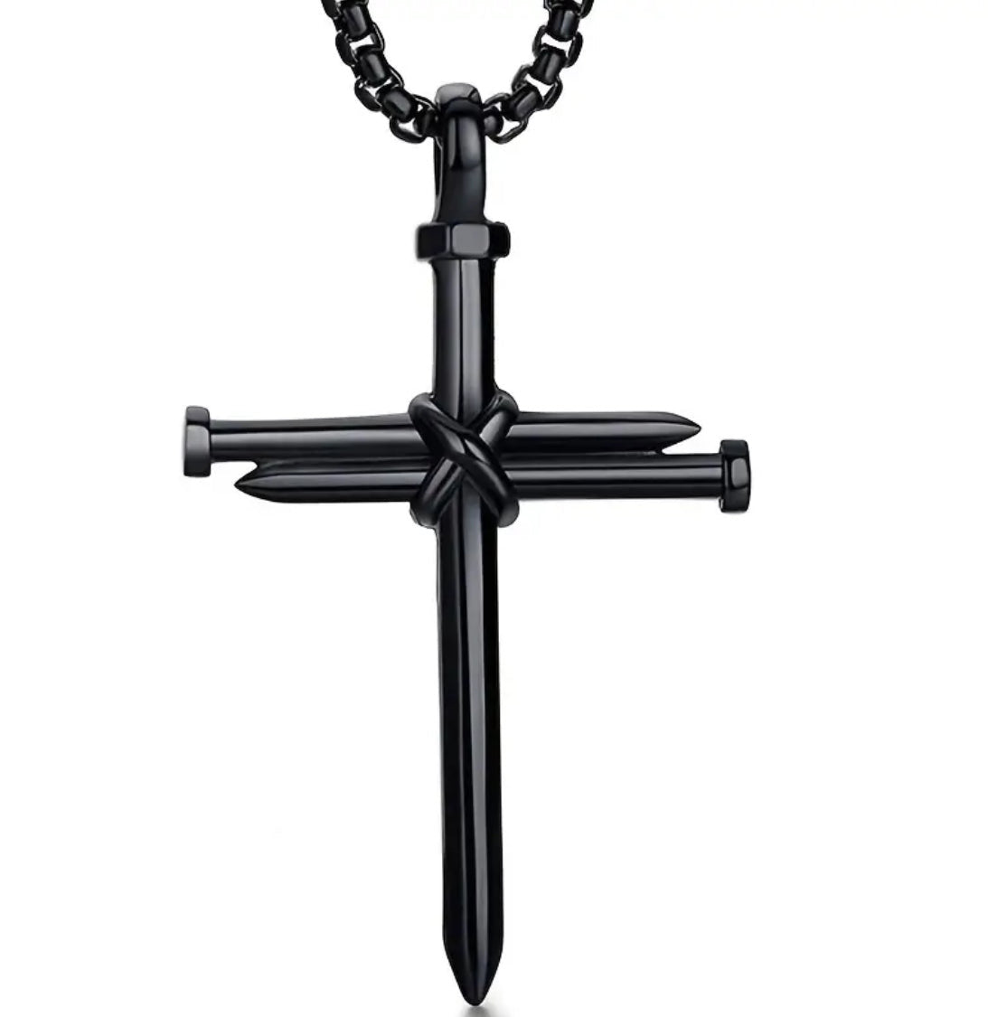 Cross of Nails Necklace