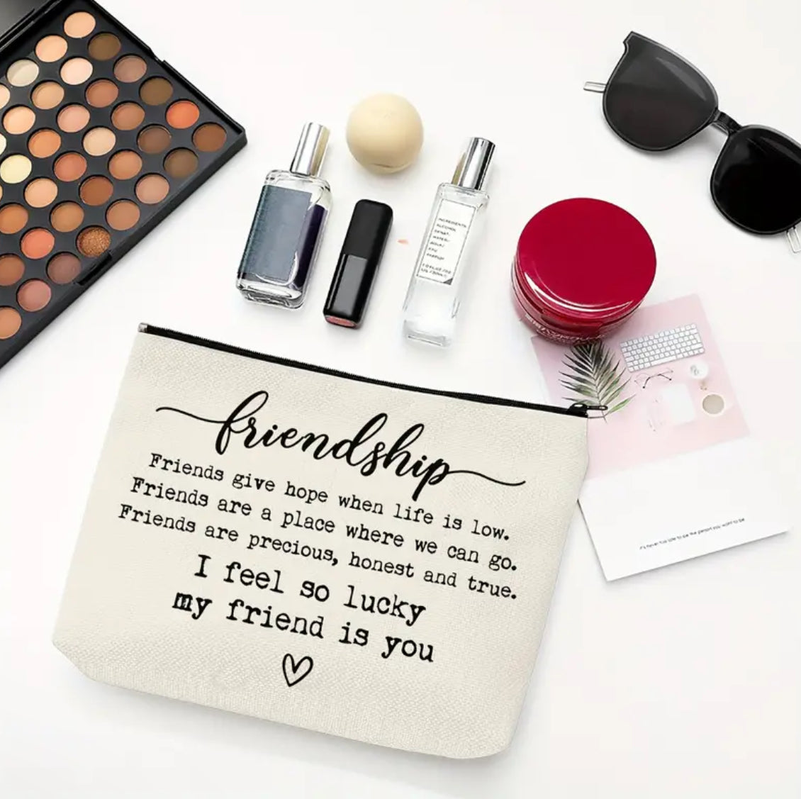 Friendship Zipper Pouch