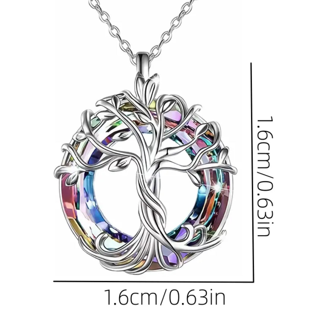 Elegant Jewelry Set - Tree Of Life Design - Symbol Of Eternity And Energy
