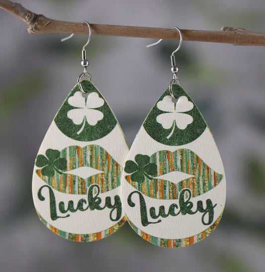 St. Patrick’s Day Lucky Earrings
