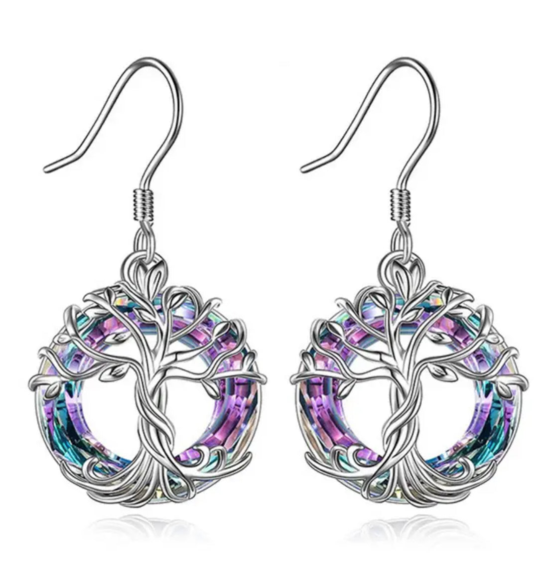 Elegant Jewelry Set - Tree Of Life Design - Symbol Of Eternity And Energy