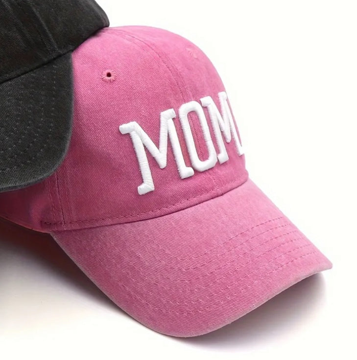 Dad and Mom Embroidered Adjustable Hats- multiple colors
