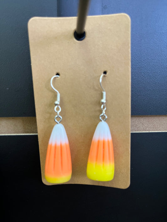 .Fall Candy Corn Earrings